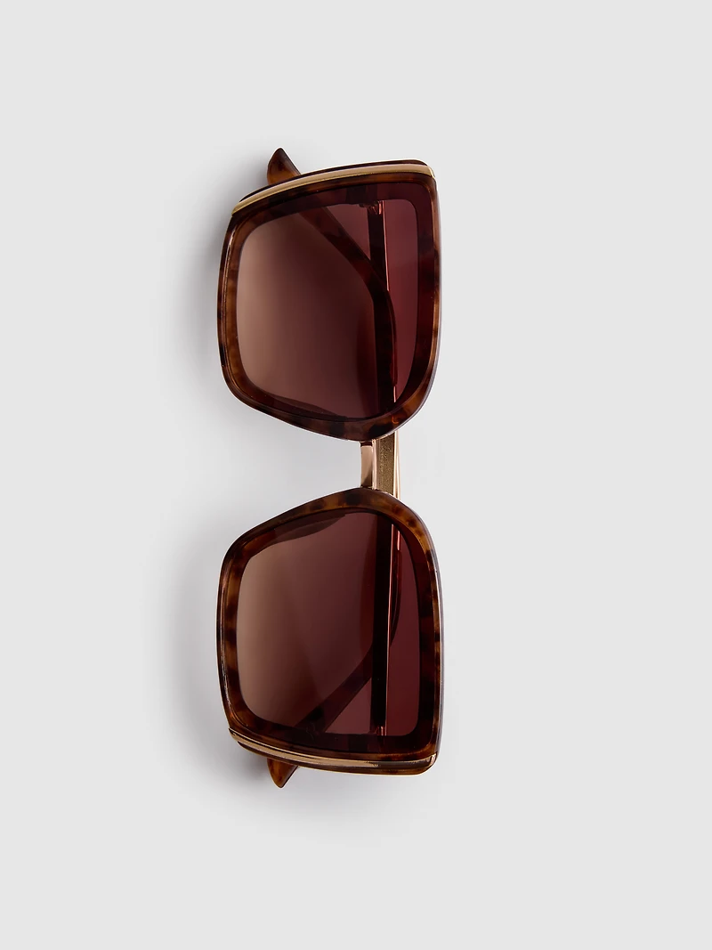 Oversized Square Sunglasses