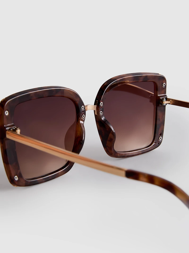 Oversized Square Sunglasses