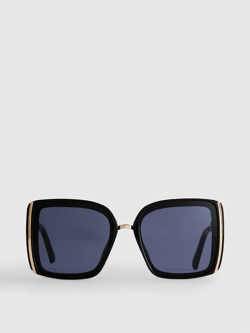 Oversized Square Sunglasses