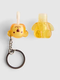 Teddy Bear Keychain Lip Balm