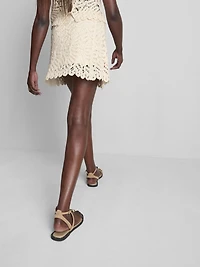 Cotton Rich Crochet Tank Top