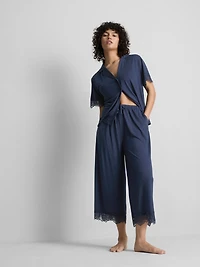 Modal-Rich Culotte Pajama Bottoms