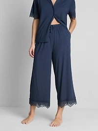 Modal-Rich Culotte Pajama Bottoms