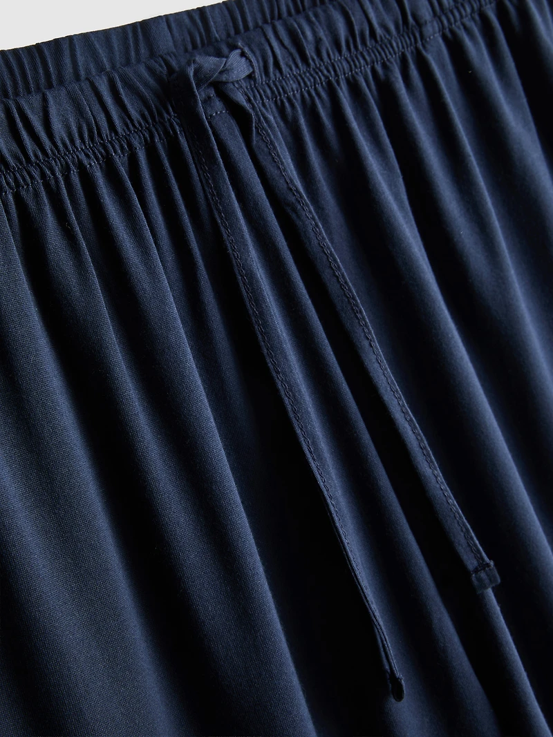 Modal-Rich Culotte Pajama Bottoms