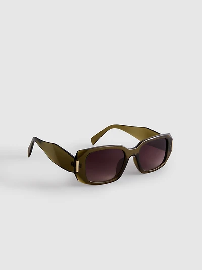 Angular Rectangle Sunglasses