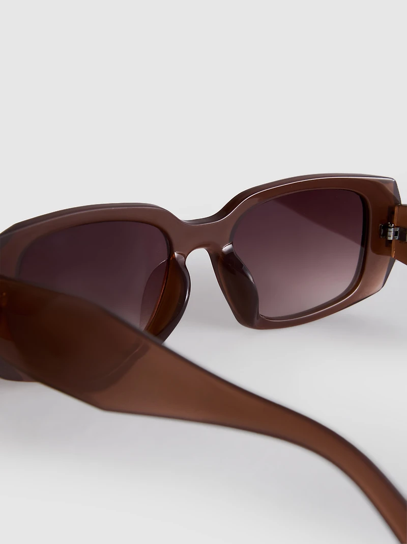 Angular Rectangle Sunglasses