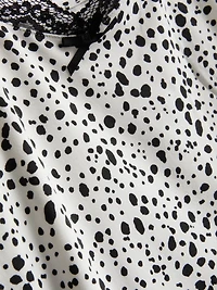 Printed Cami Shorty Pajamas