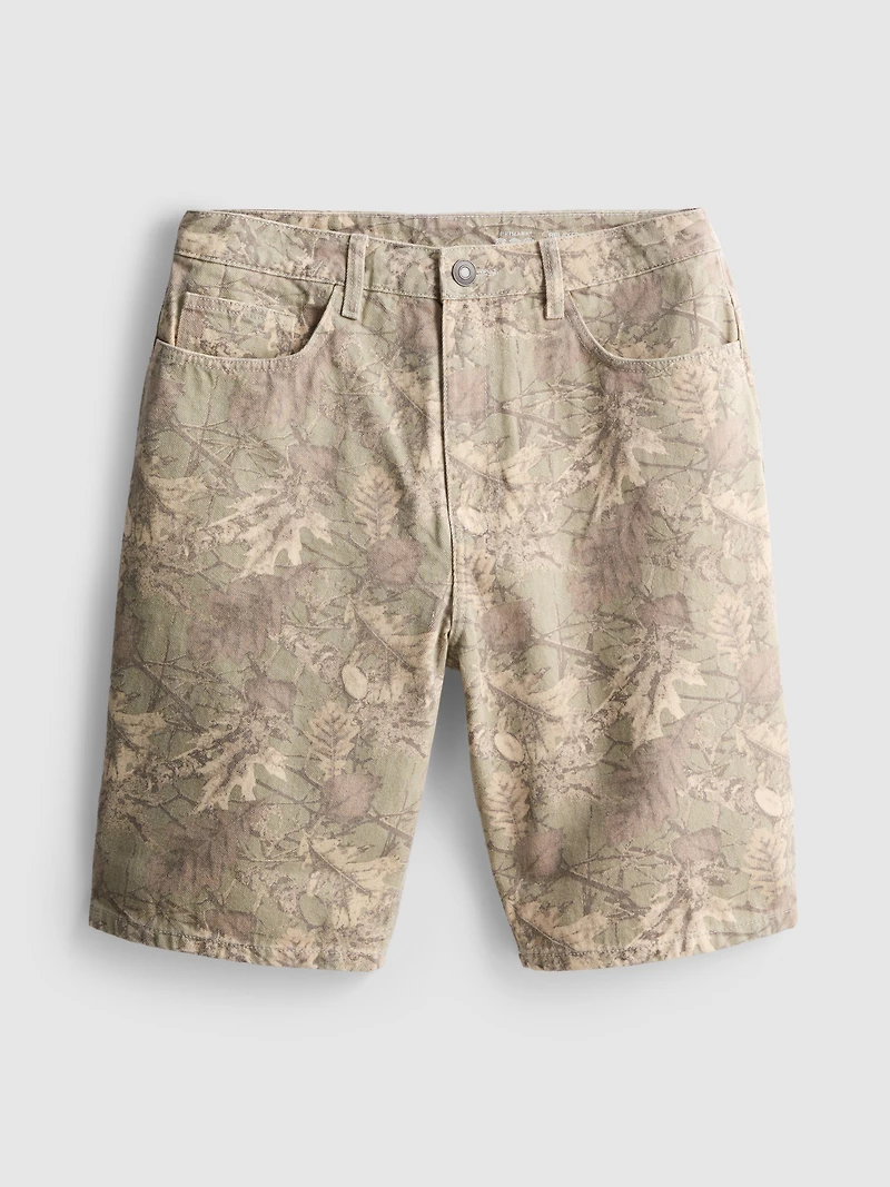 Relaxed Denim Shorts