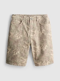 Relaxed Denim Shorts
