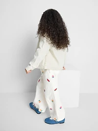 1.5-8yrs | Embroidered Pants