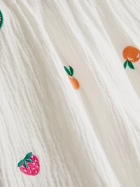 1.5-8yrs | Embroidered Pants