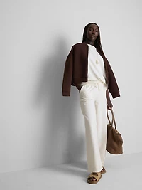 Cotton Rich Wide Leg Sweatpants
