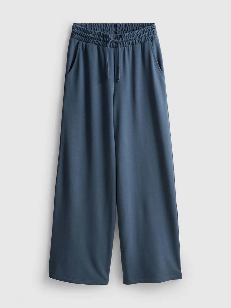 Cotton Rich Wide Leg Sweatpants