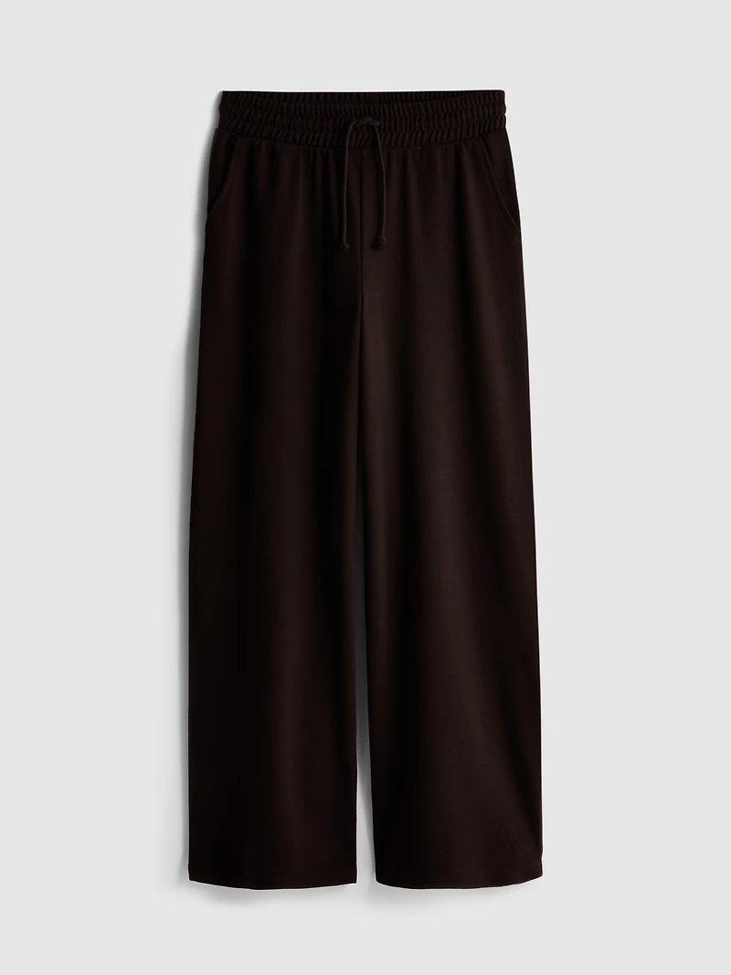 Cotton Rich Wide Leg Sweatpants