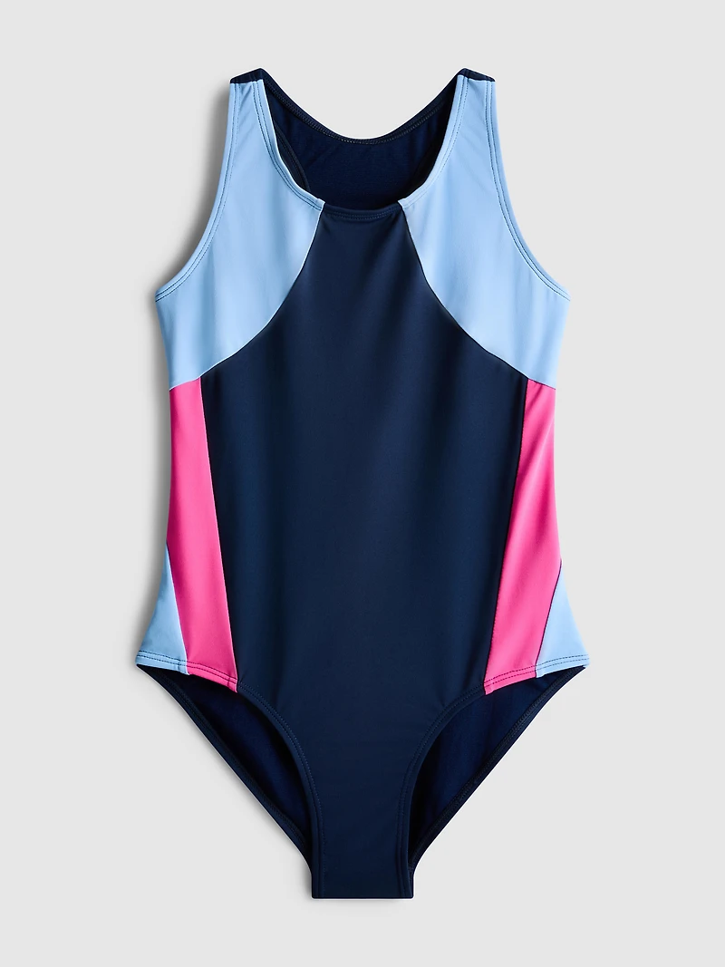 7-15yrs | Cutout Sports Swimsuit