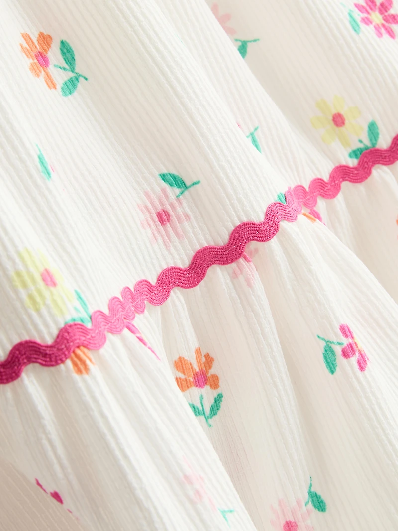 1.5-8yrs | Crinkle-Textured Dress