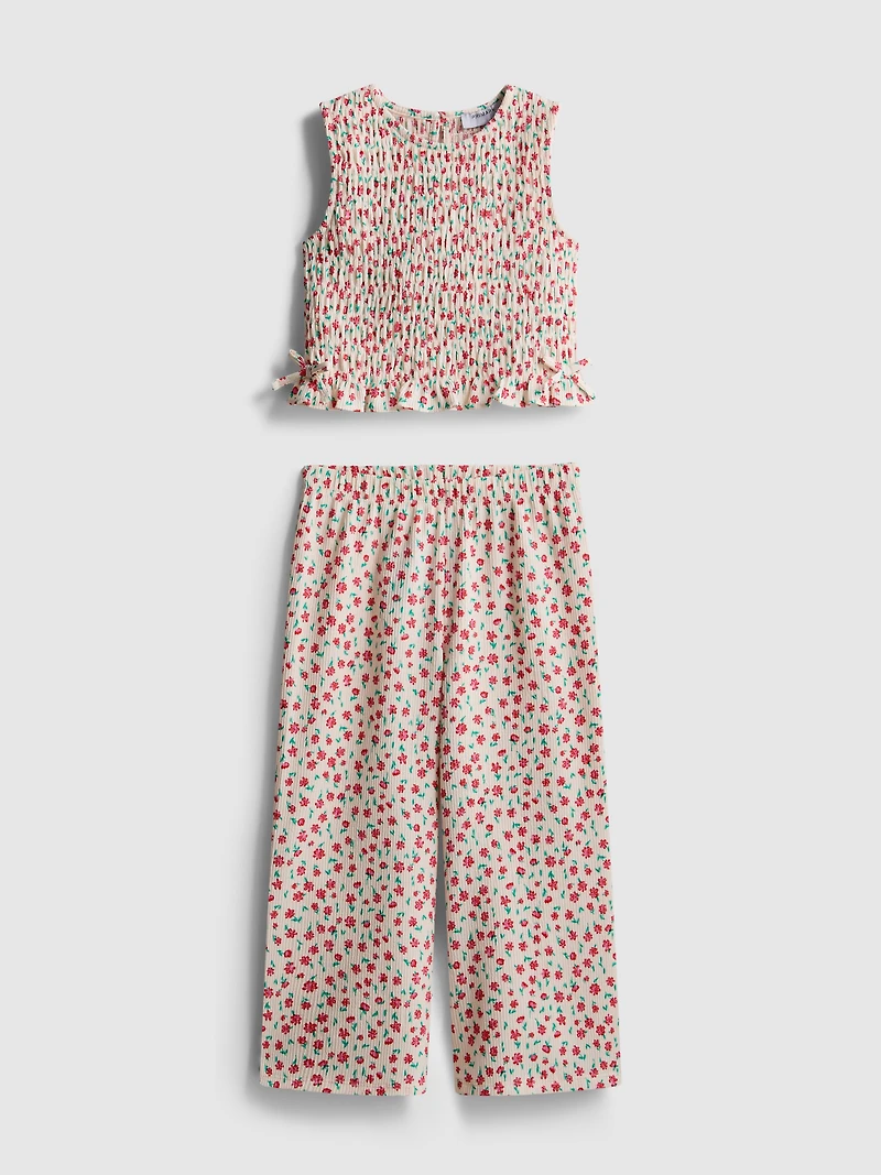 1.5-8yrs | Sleeveless Blouse and Pants Set