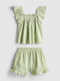 1.5-12yrs | Stacey Solomon Gingham Blouse and Shorts Set