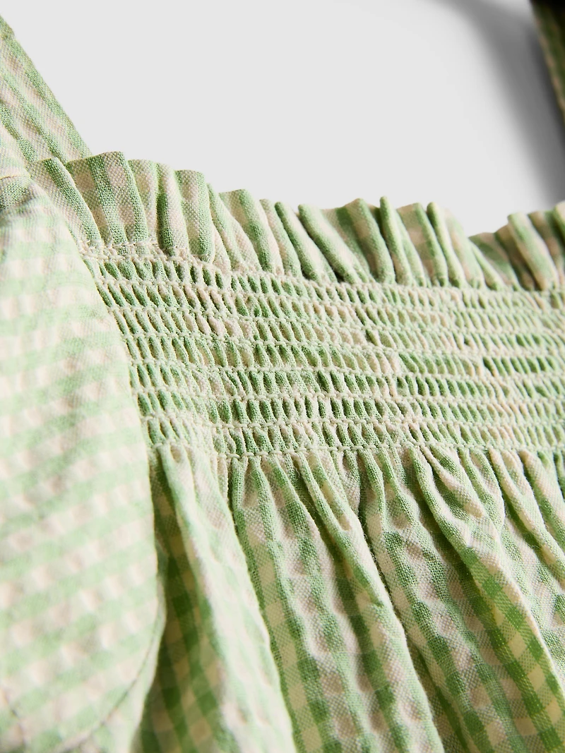 1.5-12yrs | Stacey Solomon Gingham Blouse and Shorts Set