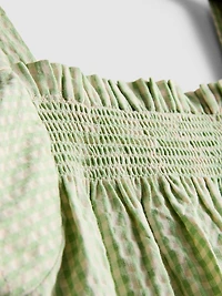 1.5-12yrs | Stacey Solomon Gingham Blouse and Shorts Set