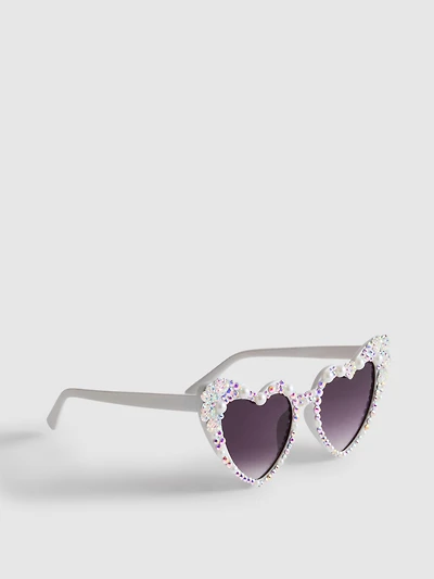 Bride Heart Sunglasses