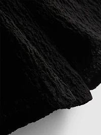 Drawstring Crinkle Shorts