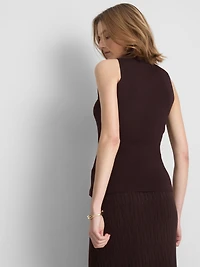 Sculpted Square-Neck Tank Top