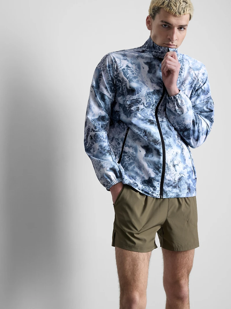 Active Zip--Up Funnel Neck Jacket