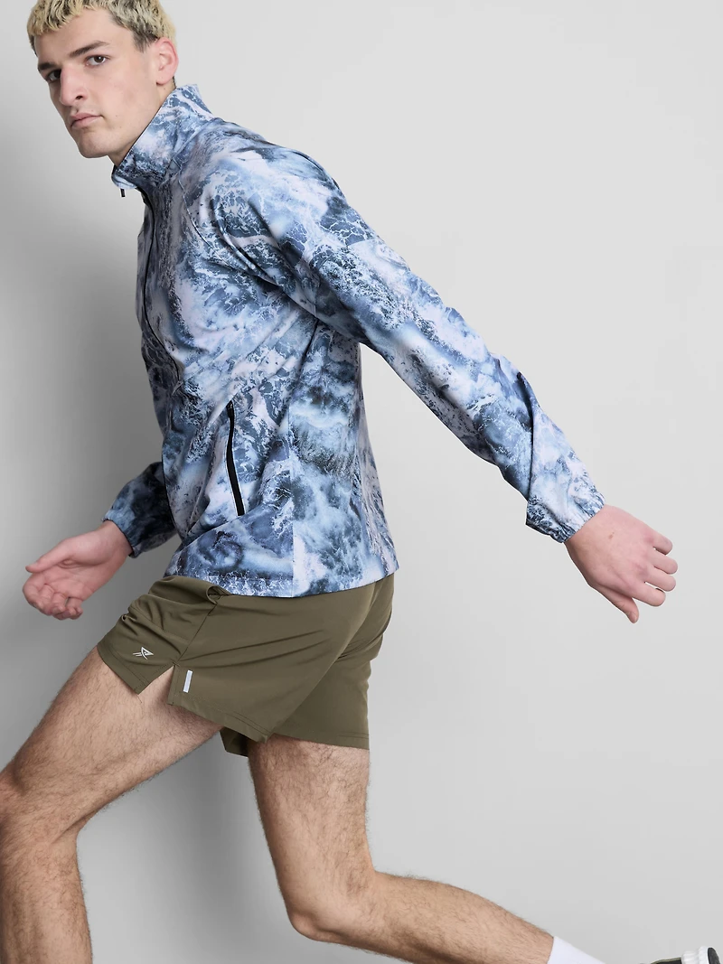 Active Zip--Up Funnel Neck Jacket