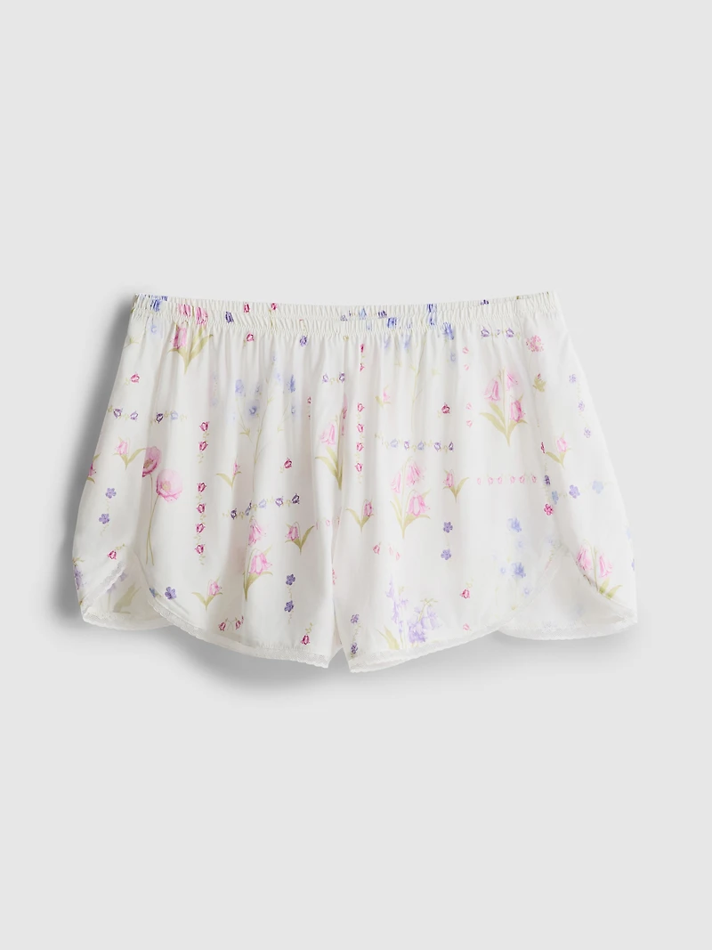 Floral Pajama Shorts