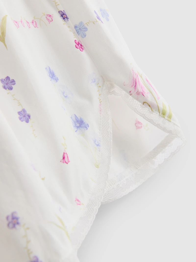 Floral Pajama Shorts