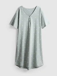 Printed Cotton Nightgown