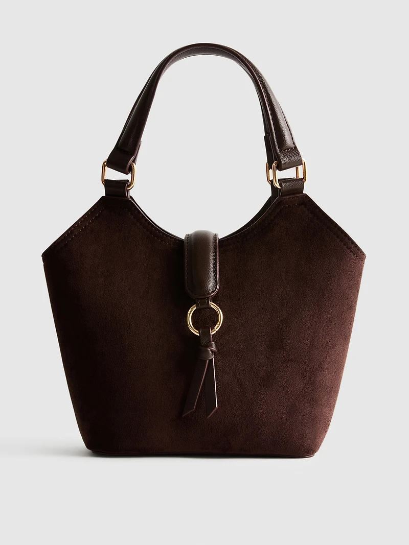 Mini Bucket Tote Bag