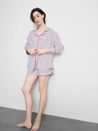 Cotton Breakfast Bed Pajama Shirt