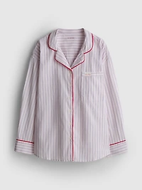 Cotton Breakfast Bed Pajama Shirt