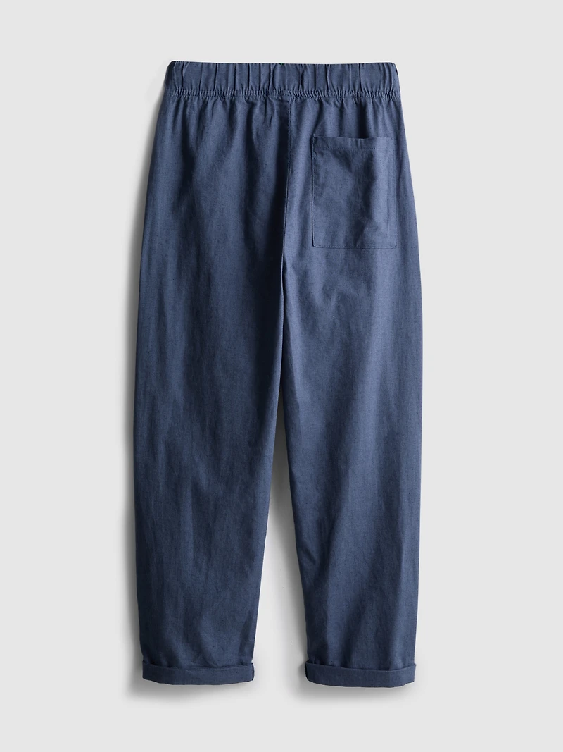 1.5-12yrs | The Edit Linen-Blend Pants