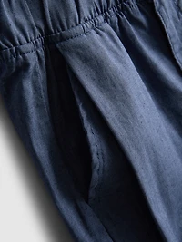 1.5-12yrs | The Edit Linen-Blend Pants