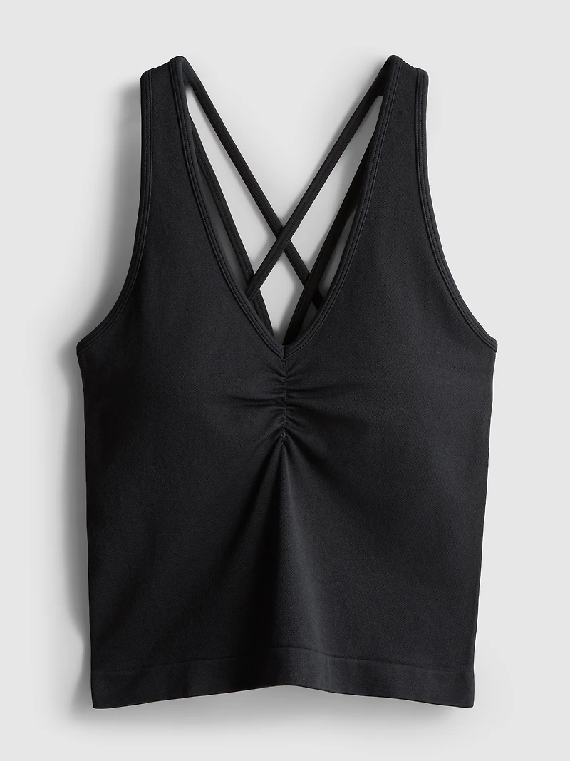 Seamless Strappy Racerback Active Tank