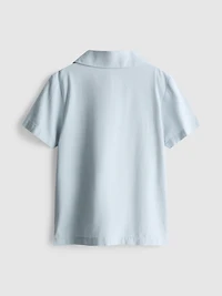 1.5-12yrs | The Edit Cotton Floral Embroidered Shirt