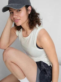 Ruched-Side Active Tank