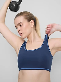 Pipe Detail Active Crop Top