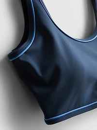 Pipe Detail Active Crop Top