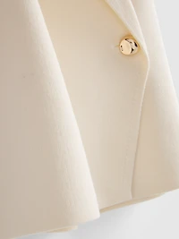 Collared Asymmetric Waistcoat