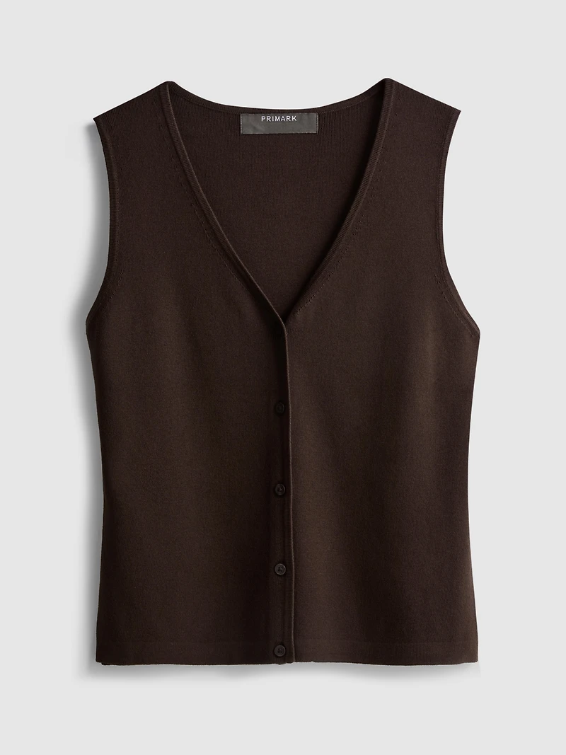 Compact Knit Waistcoat