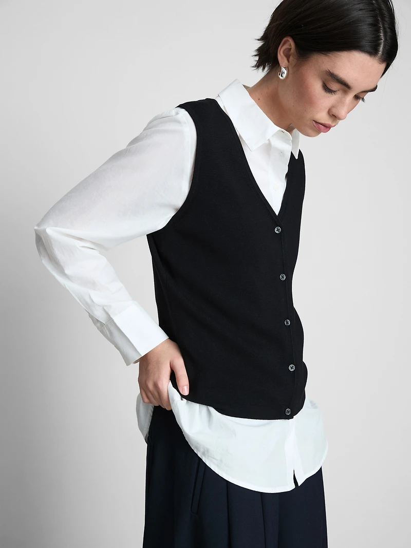 Compact Knit Waistcoat
