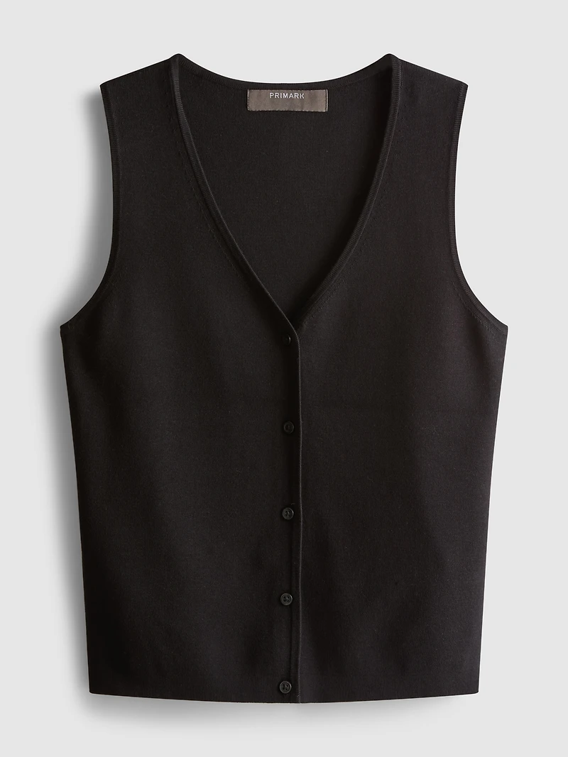 Compact Knit Waistcoat