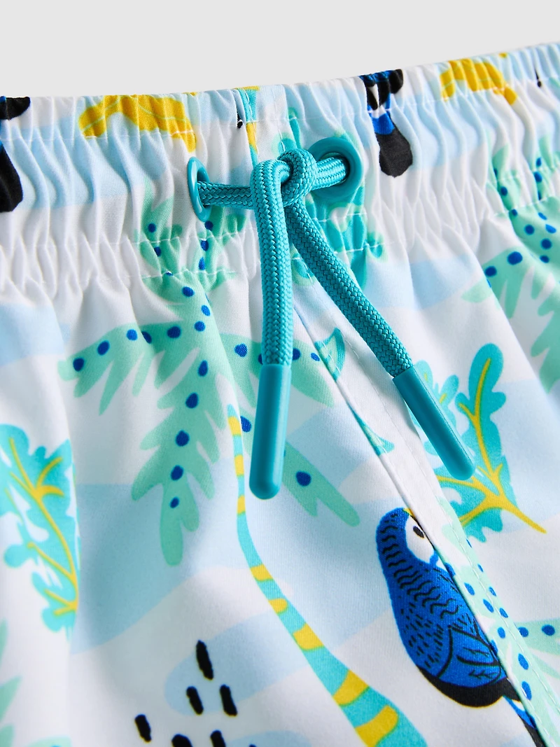 1.5-8yrs | Printed Swim Shorts