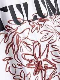 Cotton Oversized Graphic Boyfriend Tee