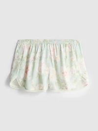 Floral Printed Pajama Shorts