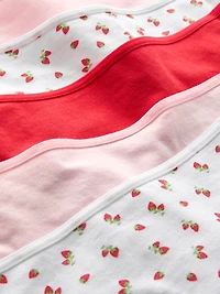 5pk Pure Cotton Thongs